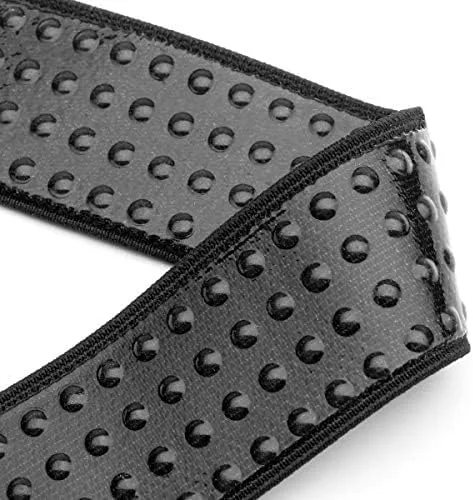 Miniatura 3 de BELTAWAY Mantén las camisas metidas en Tuck N Stay extra agarre, cinturón elástico ajustable, aspecto limpio para el trabajo, vestido casual, Negro