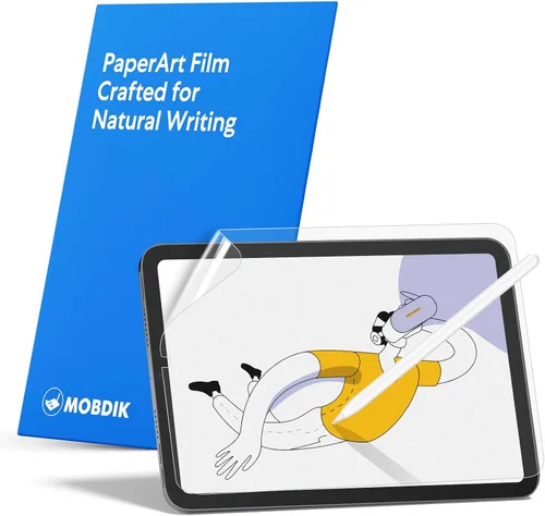 Miniatura 9 de MOBDIK Paquete de 2 protectores de pantalla Paperfeel compatibles con iPad Air 3 2019/iPad Pro 10.5 2017, película mate, antirreflejos, menos