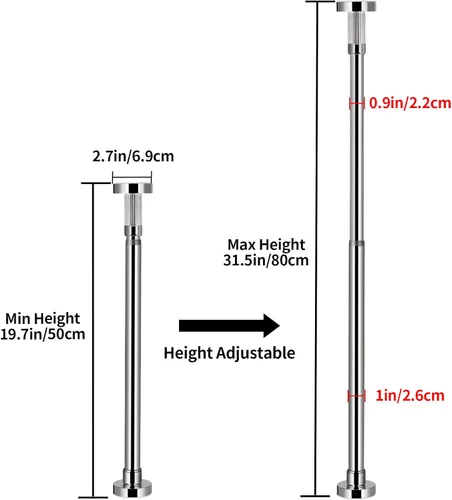 Miniatura 2 de 2 soportes de fregadero ajustables para montaje inferior, soporte de fregadero de acero inoxidable, sistema de instalación y reparación sin taladros