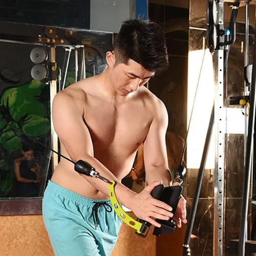 Miniatura 5 de Barra de tracción de lat ajustable, accesorios para máquina de cable para gimnasio, accesorios de fila T-bar para tracción de lat para gimnasio