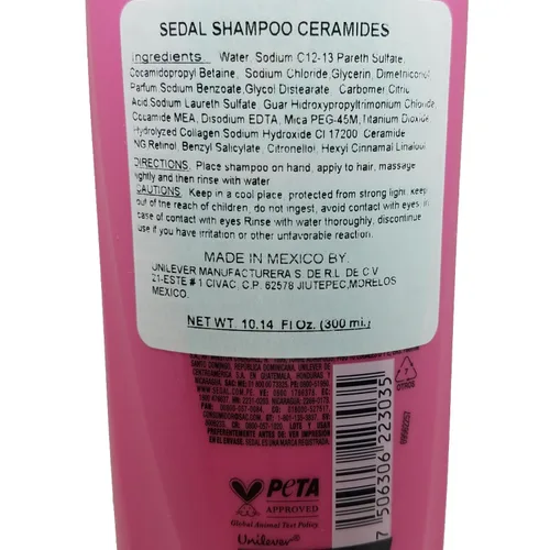Miniatura 3 de Sedal Champú Ceramidas