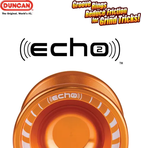 Miniatura 4 de Duncan Toys Echo 2 - Yoyó [azul], yoyó de nivel profesional que no responde, rodamiento cóncavo