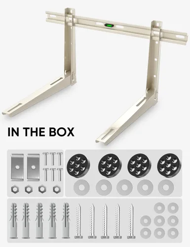 Miniatura 4 de Soporte de montaje en pared mini dividido: soporte de CA de montaje en pared para exteriores 9000-36000 BTU Mini Split aire acondicionado