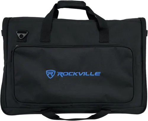 Rockville TVB1924-1 - Bolsa acolchada para monitores de 19-24 pulgadas, 23.5 x 15.55 x 2.5 pulgadas, se adapta a Starlink Gen 2/3, cremalleras YKK