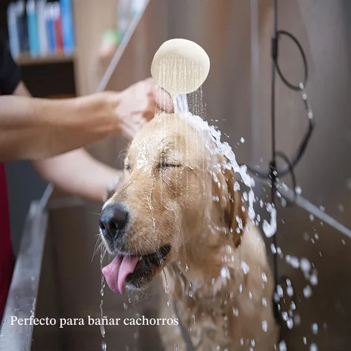 Miniatura 6 de Manguera de rociado de goma para fregadero, accesorio de manguera de fregadero para llave portátil de fregadero, rociador de champú para perros