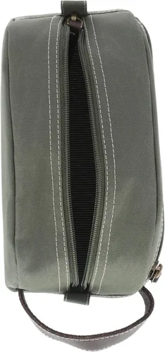 Miniatura 2 de Timberland Men's Toiletry Bag Canvas Travel Kit Organizer Oliva