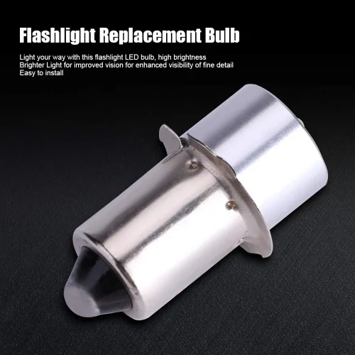 Miniatura 2 de Linterna de 18 V Super brillante LED reemplazo bombilla actualización, luz de trabajo de emergencia, antorchas de alto brillo 5W 6-24V P13.5S