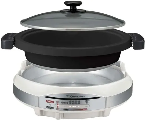 Miniatura 2 de Zojirushi EP-RAC50 Gourmet d'Expert - Sartén eléctrica de 1350 vatios