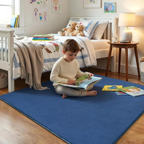 Miniatura 234 de Amearea Alfombras modernas para dormitorio, sala de estar, alfombra de espuma viscoelástica gruesa de 4 x 6 pies, alfombra de espuma viscoelástica