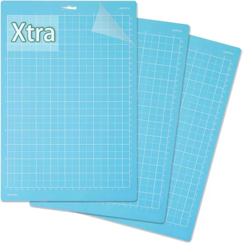 Miniatura 9 de LOPASA Alfombrilla de corte compatible con Cricut Joy Xtra, juego de alfombrillas de corte adhesivas de agarre estándar de 8.5 x 12 pulgadas