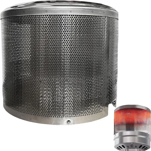 Calentador de patio, pantalla de emisor de red para quemador principal, piezas de repuesto de calentador de exterior de 10 3/4 pulgadas de diámetro,