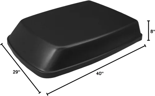 Miniatura 7 de ICON Penguin Dometic cubierta de aire acondicionado térmica doble, Negro