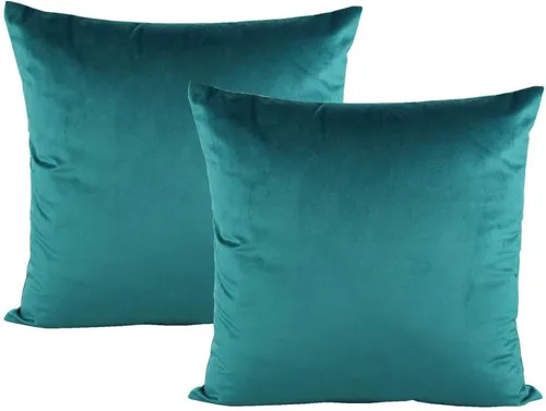 Miniatura 27 de Fundas de almohada de terciopelo de 16 x 16 pulgadas, color negro, fundas de almohada decorativas para sofá, fundas de almohada suaves, sólidas
