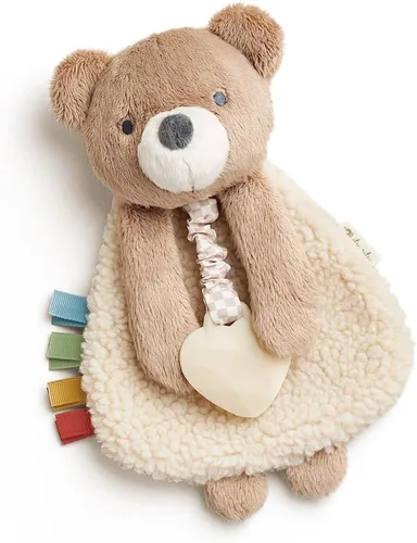Miniatura 10 de Itzy Ritzy - Itzy Lovey Incluyendo Mordedor - Baby Lovey con Mordedor, Cintas Texturizadas y Brazos Colgantes - Cuenta con Sonido Crujiente, Tela