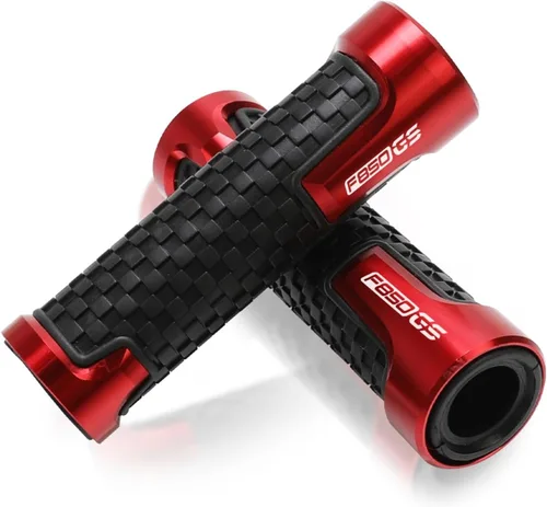 Miniatura 4 de Empuñaduras de manillar de motocicleta para BMW F850GS F 850 GS F850 GS 2009-2022 2021 2020 Accesorios de motocicleta 7/8 pulgadas 0.866 in CNC Rojo