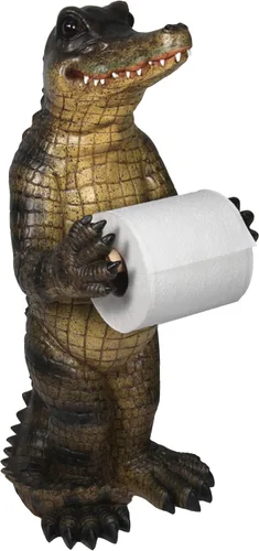 Miniatura 3 de Rivers Edge Products Novedoso soporte de papel higiénico montado en la pared, soporte de 1 rollo TP, accesorios de baño, decoración de baño