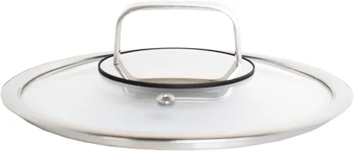 Miniatura 4 de LIVWELL DiamondClad - Sartén híbrida de 8 pulgadas, regalo de cocina, juego de utensilios de cocina antiadherentes de acero inoxidable con tapas