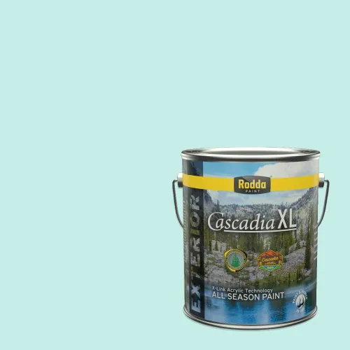 Miniatura 103 de Rodda Paint CASCADIA XL - Pintura satinada exterior e imprimación en uno, 1 galón, hoja de aloe