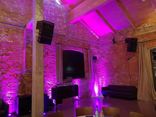 Miniatura 12 de Ape Labs Maxi Juego de 2 luces verticales inteligentes profesionales de fabricación alemana, 45 vatios RGBW LED Par, funciona con pilas con DMX