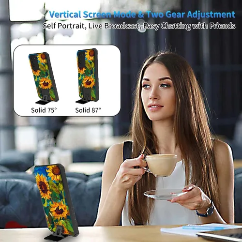 Miniatura 805 de Funda para Samsung Galaxy S22 Ultra 5G, Galaxy S22 Ultra con cubierta de cámara deslizante, funda resistente de doble capa con función atril Black