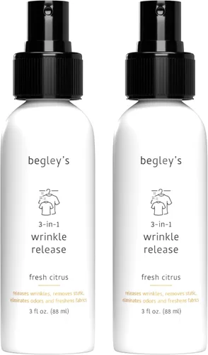 Miniatura 21 de Begley's Removedor de arrugas 3 en 1, liberación rápida de arrugas, removedor de adherencia estática, eliminador de olores y aerosol refrescante