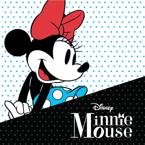Miniatura 5 de Disney Aretes de piedra natal de Minnie Mouse para mujer, aretes de oro de 10 quilates de Disney - Joyas de Disney para mujer