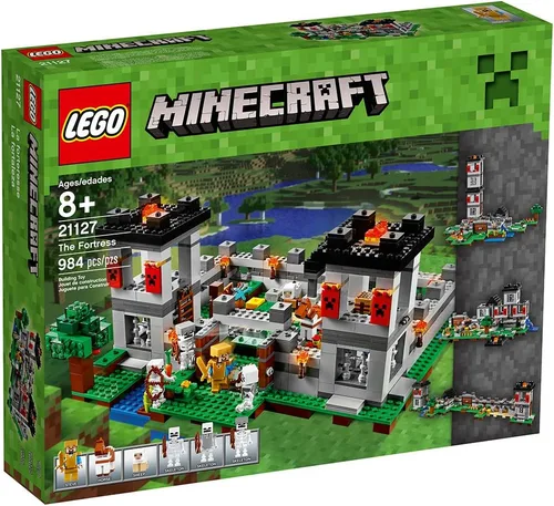 Miniatura 5 de Juego de construcción de aldea de LEGO Minecraft 21128., Negro
