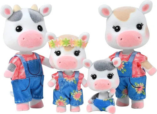 Miniatura 7 de Honey Bee Acres La Familia Cheddars de Ratón, 4 Figuras de Muñecas en Miniatura, Pequeña