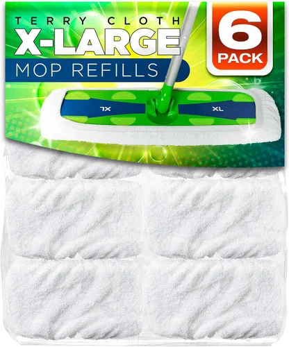Miniatura 8 de VanDuck Almohadillas para trapeador de polvo XL compatibles con Swiffer XL (paquete de 2) – Recambios de almohadillas secas extra grandes – Fundas