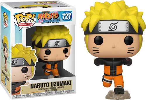 Miniatura 2 de POP Naruto Shippuden - Figura de vinilo de Funko de Naruto Uzumaki (Running) (incluye funda protectora de caja compatible), multicolor, 3.75 pulgadas