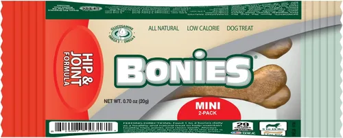 Miniatura 14 de Bonies Aliento natural y fórmula dental de tamaño mini, un solo hueso, ingredientes naturales, aliento fresco, limpia los dientes, baja en calorías