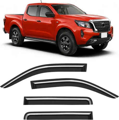 Miniatura 14 de Protectores de lluvia aptos para Dodge Ram 1500 2009-2024, Ram 2500 y 3500 2010-2025, deflectores de lluvia extragruesos para ventana, viseras
