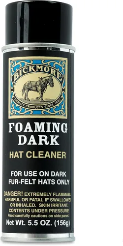 Bickmore Limpiador espumoso de sombrero oscuro | Elimina la suciedad, el polvo, las huellas dactilares y las manchas de sudor - Ideal para pieles -
