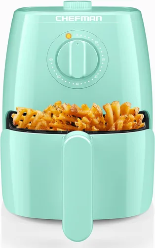 Miniatura 9 de Chefman TurboFry - Freidora de aire de 2 cuartos de galón, cesta y bandeja apta para lavavajillas, utiliza poco o ningún aceite para alimentos Negro
