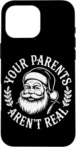 Miniatura 19 de Your Parents Aren’t Real Santa Humor Holiday Festive Cartoon Case for iPhone XR
