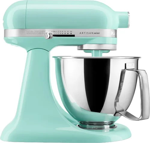 Miniatura 7 de KitchenAid Artisan Mini Batidora de Pie con Cabezal Inclinable de 3.5 Cuartos - KSM3316X - Negro Hierro Fundido Imperial Black