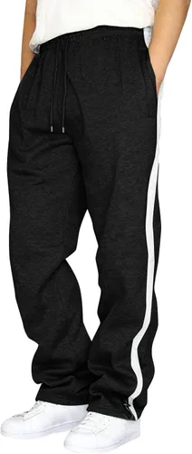 Miniatura 59 de Pantalones deportivos para hombre, pantalones de otoño e invierno y sólidos para hombres y hombres, cómodos con múltiples bolsillos