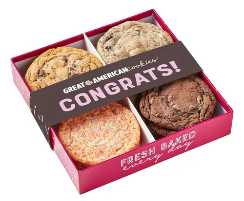 Miniatura 9 de Great American Cookies – 12 galletas assortidas recién horneadas – horneadas a diario, preparadas a mano y nunca congeladas – Ideales