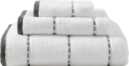 Tommy Bahama - Toallas de baño, 100% algodón suave y absorbente, resistentes a la decoloración y a la decoloración, toallas de baño de peso medio