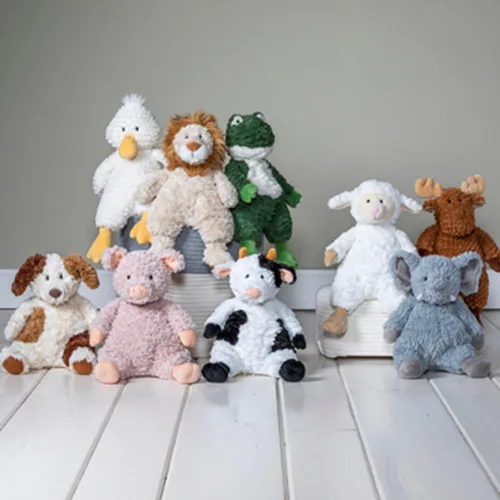 Miniatura 5 de Mary Meyer - Peluche de animal de peluche Snuggables, juguete suave, 35.6 cm, vaca