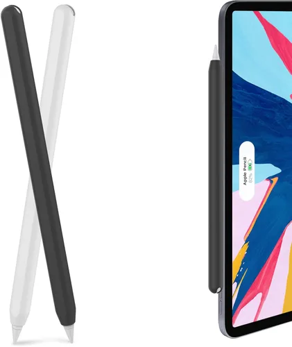 Miniatura 15 de AHASTYLE Funda Duotone para Apple Pencil de 2ª generación y Apple Pencil Pro (2024) Funda protectora ultra delgada de silicona compatible con carga