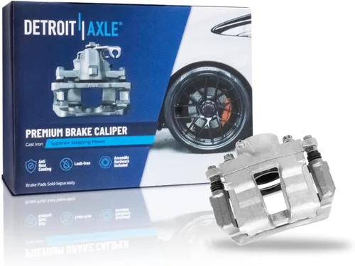 Miniatura 169 de Detroit Axle - 4 pinzas de freno para Honda Element 2003-2011 Pinzas de freno de disco con soportes 2004 2005 2006 2007 2008 2009 2010 reemplazo