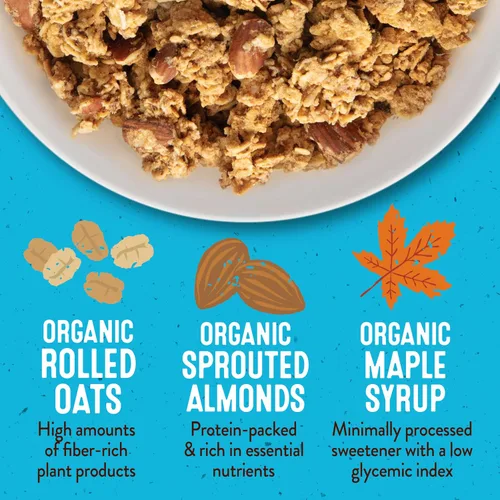 Miniatura 6 de Granola de trozos de mantequilla de almendras con azúcar reducida