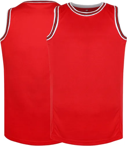 Miniatura 8 de Phoneutrix Camiseta de baloncesto en blanco, camisetas deportivas reversibles de malla para hombre, tallas S-3XL