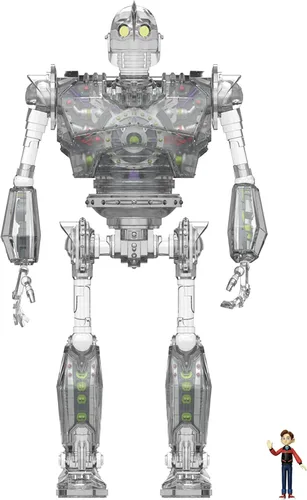 Miniatura 3 de Super7 El Gigante de Hierro Súper Cyborg - Figura de acción de El Gigante de Hierro (Transparente)