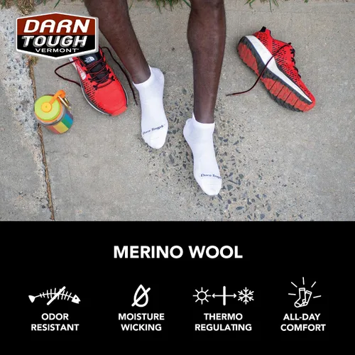 Miniatura 6 de Darn Tough Men's Run No Show Tab Ultra-Lightweight Running Sock (Style 1033)