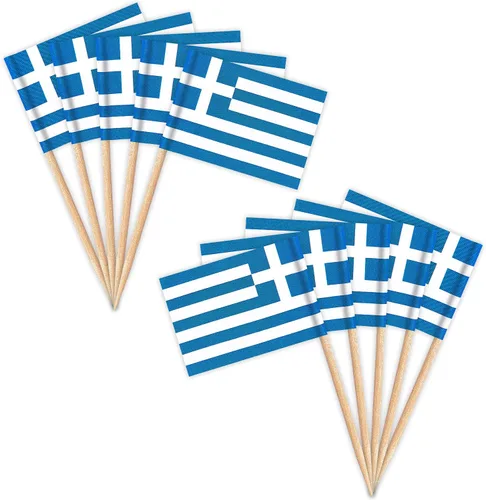Miniatura 18 de ZXvZYT Banderas de palillos de dientes cubanos con bandera de Cuba, decoración pequeña para cupcakes de Cuba, decoración de frutas y cóctel