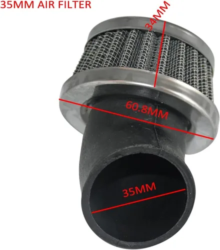 Miniatura 8 de Carburador CT70 para Honda CT70H CT 70 KO Trail Bike 1969-1977 Kit de carbohidratos con cable de acelerador y filtro de aire
