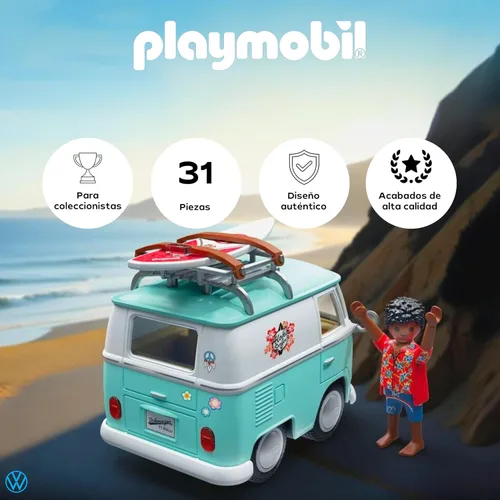 Miniatura 2 de Playmobil X Volkswagen T1 Camper