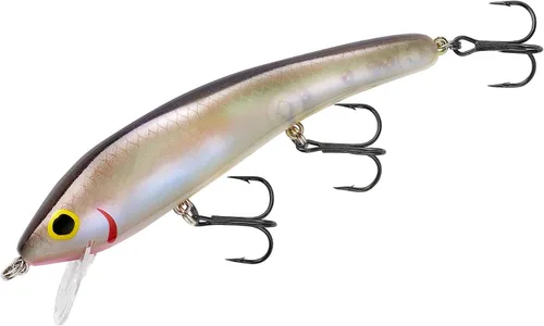 Miniatura 6 de Cotton Cordell Ripplin' Red Fin Crankbait - Señuelo de pesca, 4 1/2 pulgadas, 3/8 onzas Chrome Azul Back